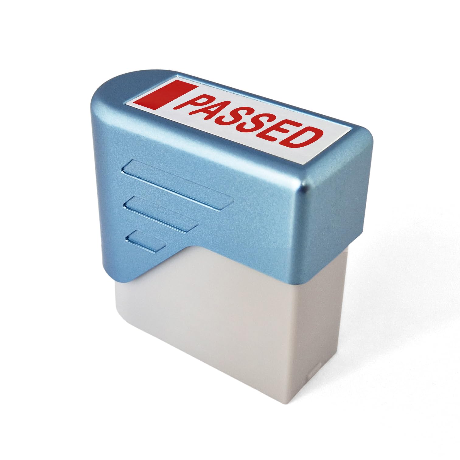 Passed Rubber Stamp Self Inking Bold Red Ink Text Business Office Self Stationery Inking Kit Document — image 1