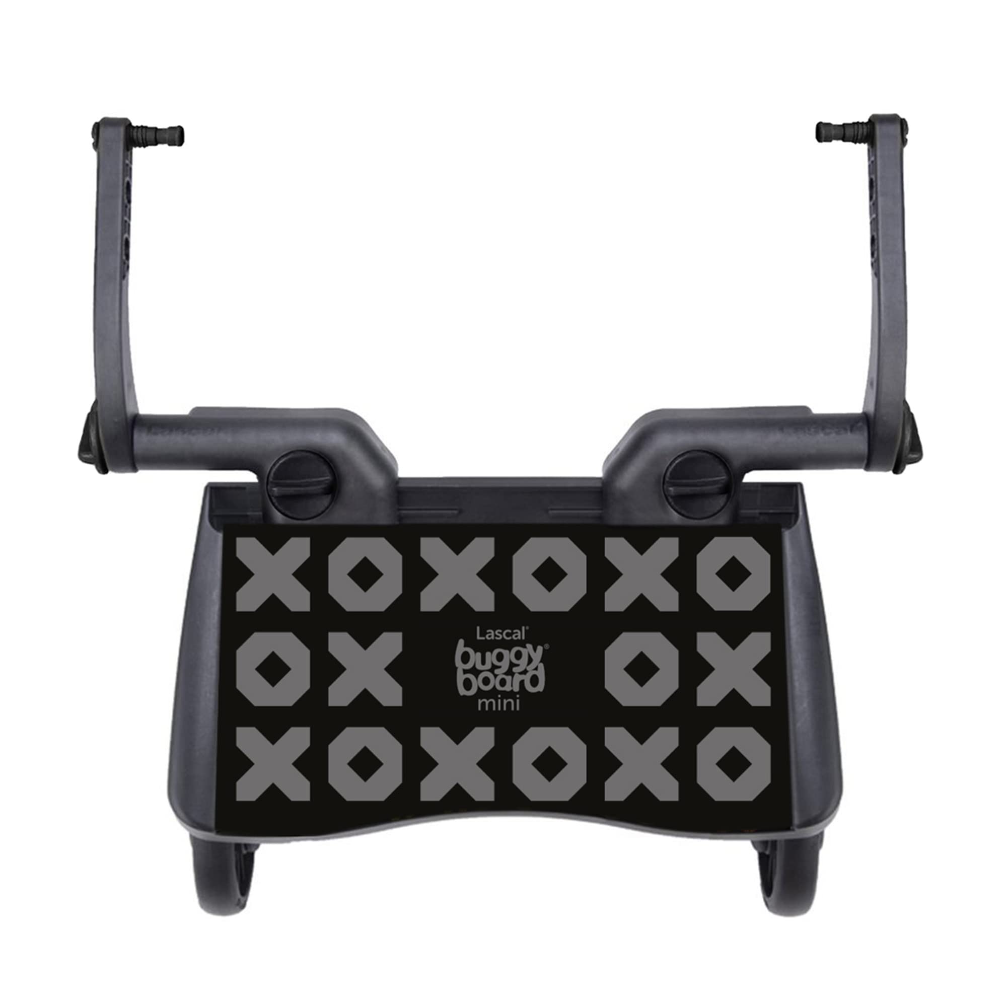 New Lascal BuggyBoard Mini Special Edition | Universal Board, Compatible with Over 99% of Pushchairs | Ideal for Smaller Strollers (Noughts and Crosses)