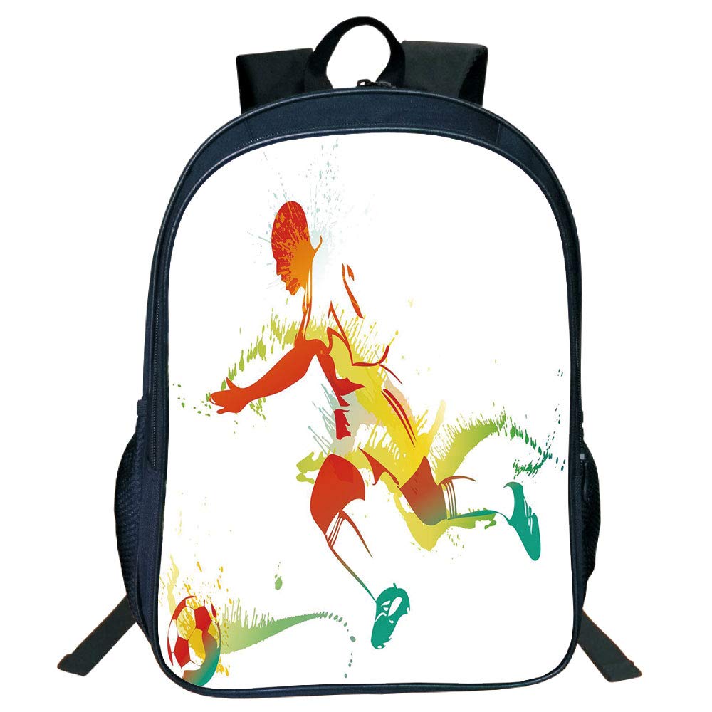 Amazon Com 3d Print Design Black Double Deck Rucksack Teen