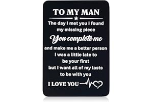 NUBARKO Valentines Day Gifts for Him Husband Boyfriend Anniversary Birthday Gifts for Husband Boyfriend from Wife Husband Stocking Stuffers for Boyfriend Him Christmas Anniversary Wedding Gifts for Husband