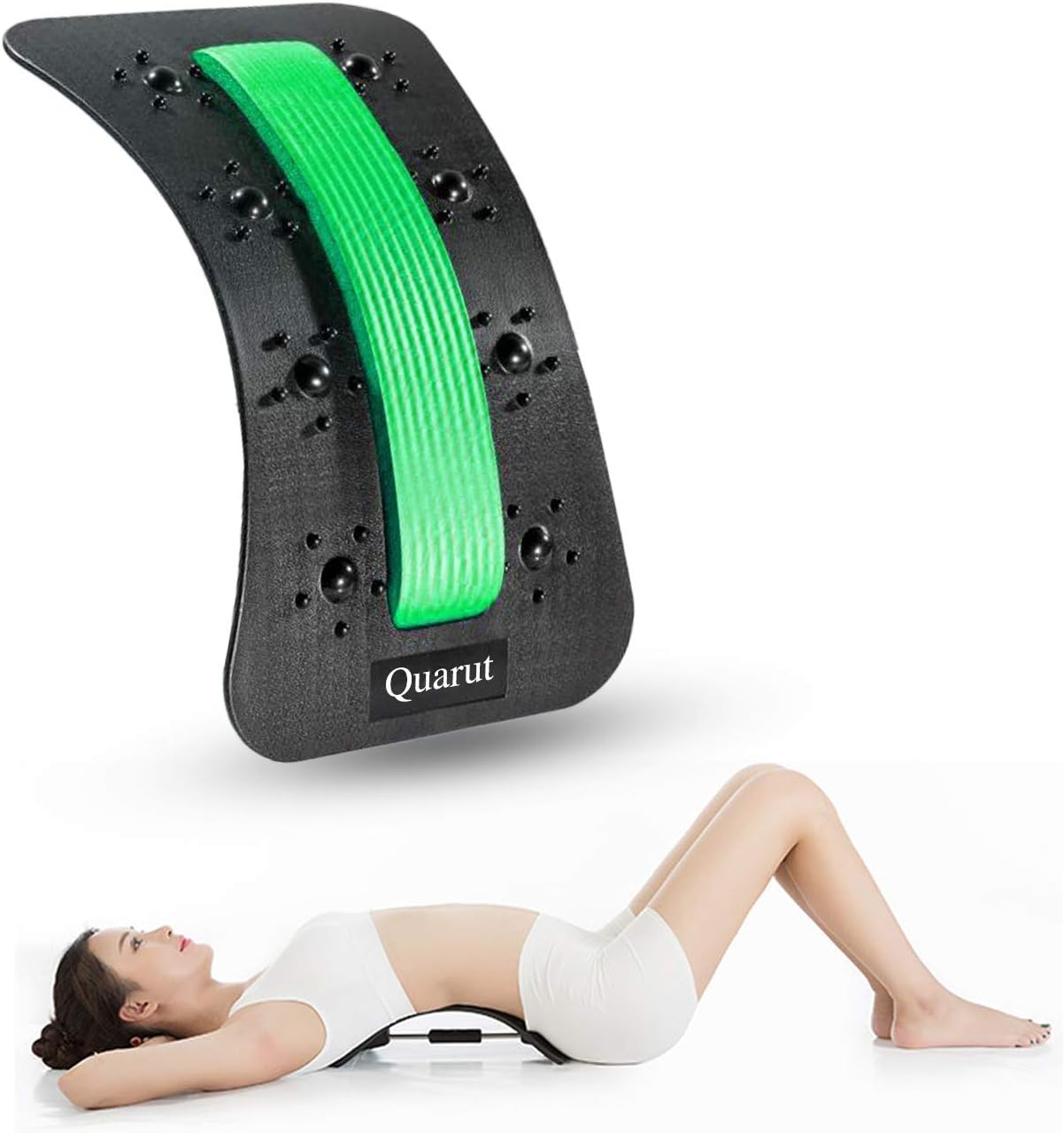 Back Stretcher, Lumbar Relief Back Stretcher Device Back Cracking Device for Lower