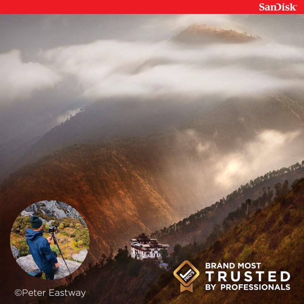 SanDisk 64GB Extreme PRO SDXC UHS-I Card - C10, U3, V30, 4K UHD, SD Card - SDSDXXY-064G-GN4IN: Computers & Accessories