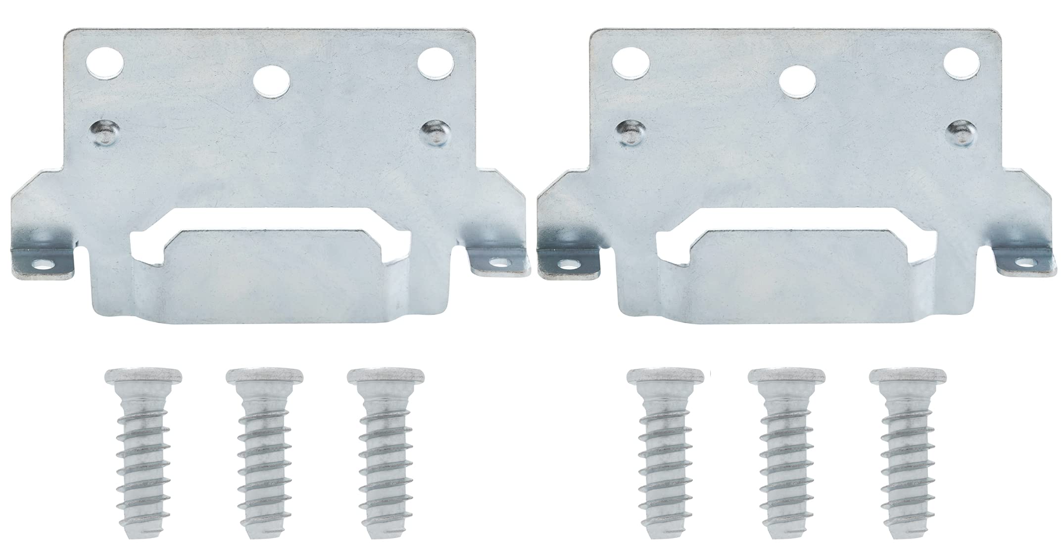 Spare Hardware Parts Replacement for IKEA Bed Frame Part 116791 (Mounting Plate) and 110789 (Screws)