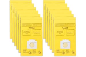 MMXIANG 12 Pack 50558 Type C/Q Vacuum Cleaner Bags Compatible with Kenm.ore Canister Type C/Q 5055,50557,50558