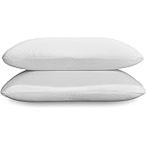 TEMPUR-Pedic TEMPUR-Symphony Pillow, Standard-2-Pack, Standard, White 2 Count
