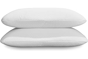 Tempur-Pedic Memory Foam Symphony Pillow Luxury Soft Feel, Standard, White