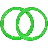 Cornucopia Silicone Pie Crust Shields (2 pack), Adjustable Pie Protectors, Green