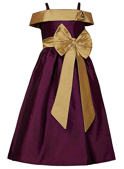Beautiful Girls Floor Length Gown Style Dress 8 9 Years Amazon