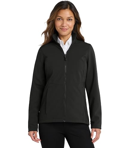 Port Authority Ladies Core Soft Shell Jacket at Amazon Women's