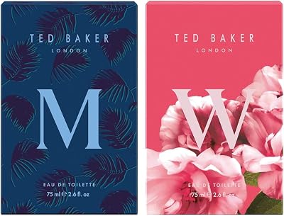 Ted Baker M & W Duo Fragrance Set 75ml Men Women EDTs Gift