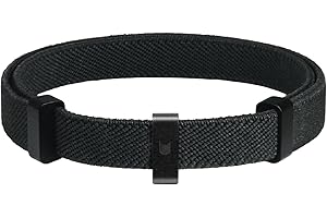 BuddyArmor Safety Cat Collar (5.9"-11.8")- Ultra Elastic Cat Collar, Patented Safety Mechanism, Lightweight & Scratch Resistant Cat Collar, No Bulky & Adjustable(Black)