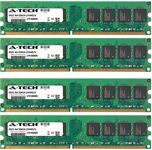 A-Tech 8GB (4X 2GB) Memory RAM Kit for Dell OptiPlex 960, 760, 755 (MT, DT, SFF) - DDR2 800MHz PC2-6400 Non-ECC DIMM Upgrade