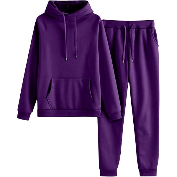 Amazon.com: Womens 2 Piece Outfits Fleece Lined Sweatsuits Zip Up