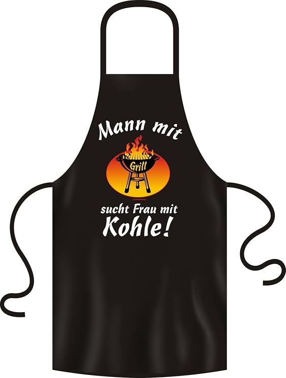 Tablier Cuisine Personnalisé 'Papa' - Cadeau Fête Des Pères, Anniversaire, Noël - Noir Taille Unique