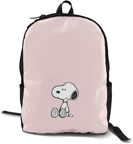 Amazon スヌーピーが地面に座っている壁紙 リュック リュックサック おしゃれ 人気 軽量 カジュアル アウトドア スクールリュック 大容量 耐衝撃 多機能 Pc収納 通勤 出張 旅行 通学 男女兼用 バックパック Wcxddp メンズ