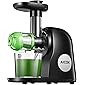 Juicer Machines, Aicok Slow Masticating Juicer Extractor Easy to Clean, Quiet Motor & Reverse Function, BPA-Free, Cold…