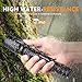 KANGORA LED Flashlight Kit - 5 Modes - Water-Resistant Handheld Flashlights with Rechargeable 18650 Battery Charger for Camping, Hiking, Cycling, and Emergency Search Missions (TF-160)