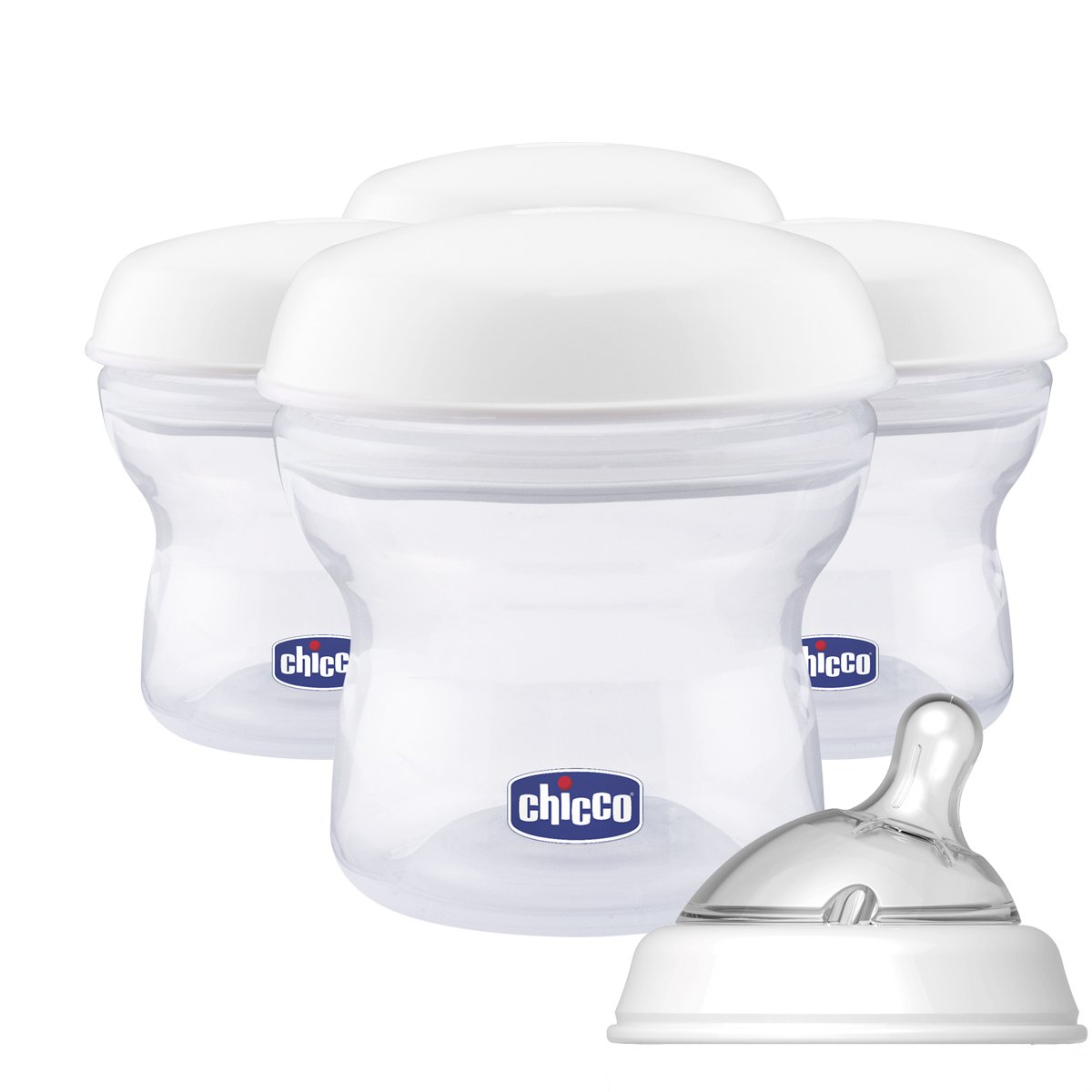 Chicco Step Up Milk Storage Container with Silicone Teat