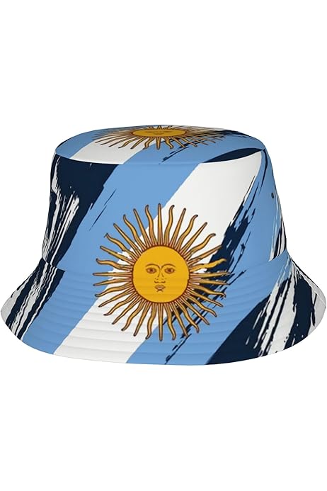 Boonie Hat Black Flag Of Costa Rica Print Sun Hat Fashion Bucket