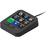 Logitech MX Keypad, Programmable Macro Pad for Developers - Graphite | 9 LCD Keys, App-Aware Profiles for VS Code, GitHub Copilot, IntelliJ, Automation, USB-C, Windows, macOS