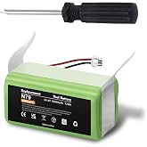 POWTREE Upgraded 5000mAh 14.4v Replacement for Ecovacs Deebot N79 N79S N79W deebot 500 DN622 DN622.11 Compatible with Eufy RoboVac 11 11C 11S MAX 12 15C 15T 25C 30 30C 35C G10 R500+ Etc. Robot Vacuum