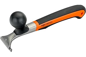 Bahco Ergo Carbide Blade Scraper with 2-1/2" Blade, Heavy-Duty Hand Tool for Paint, Rust, and Adhesive Removal on All Surfaces, with Ergonomic Handle and Extra-Wide Blade for High-Strength Scraping