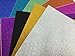 levylisa 10 Sheets A4 Mixed Colors Glitter Self-Adhesive Sticker Sticky Back Paper Craft Art Sparkling Sign Gemstone Metallic Colour DIY Gift