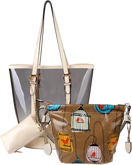 transparent graffiti bag