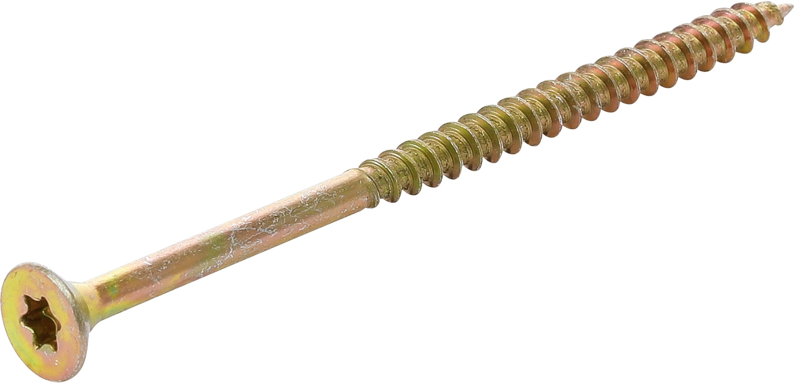 BGS Diy 80998 | Multi-Purpose Screws | T-Star (for Torx) T25 | 5.0 x 80 mm | 50 pcs. โ image 1