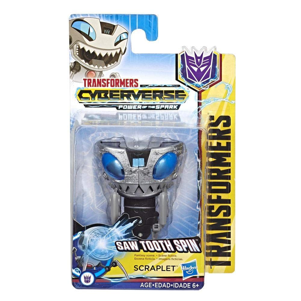 Transformers Cyberverse Saw Tooth Spin - Scraplet