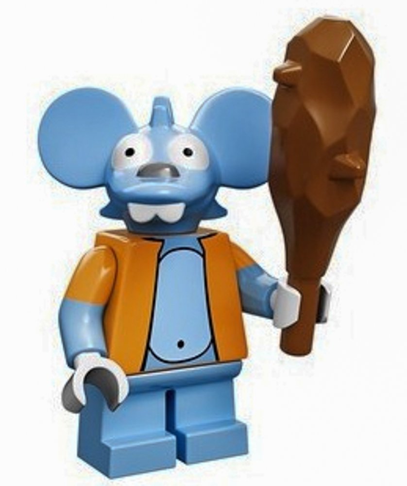 Lego The Simpsons Itchy Blind Bag Mini-Figure