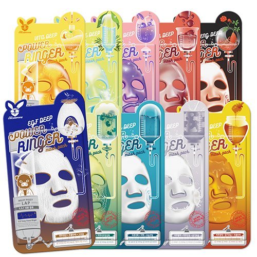 [Elizavecca] Deep Power Ringer Mask Sheets - 10 Types