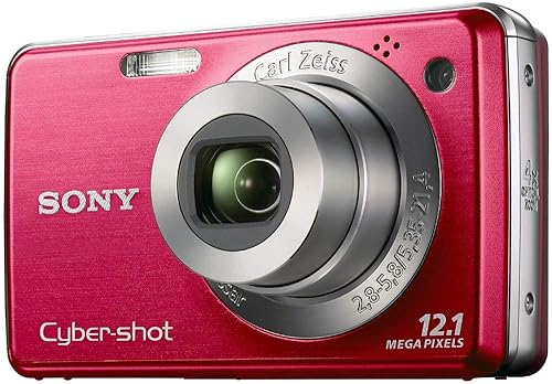 Sony Cyber-shot DSC-W230 12 MP Digital Camera with 4x Optical Zoom and  Super Steady Shot Image Stabilization (Dark Red) in Bahrain Whizz Point 