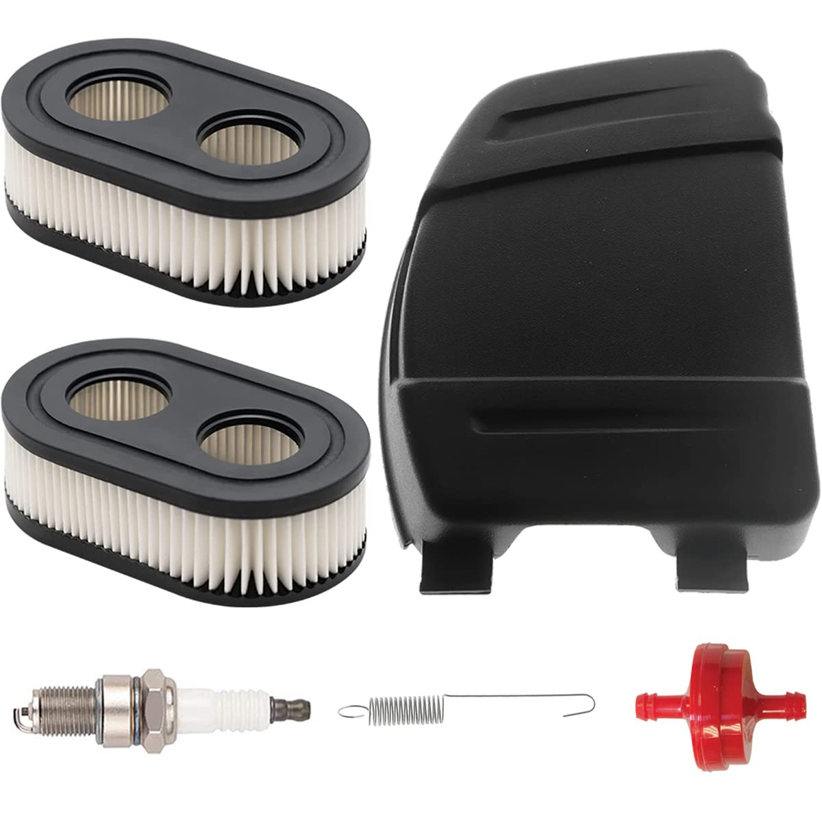 ZAMDOE Air Filter Cover Kit 593260 798452 334404 5432 594106 for Briggs & Stratton 550E 500EX 550EX 625 575EX 625EX 675EXI 725EXI 4247 5432 5432k 09P00 09P702 Series Engines Mowers