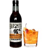 Barsmith Orange Bitters Old Fashioned Mix - Orange Zest &amp; Aromatic Spices - No Artificial Flavors &amp; Non-GMO Cocktail Mix - Ideal for Old Fashioned, Whiskey Sours, and Manhattans - 12.7oz (Pack of 1)