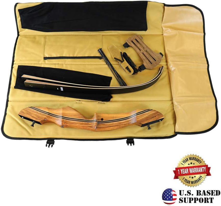 Farmington Archery 64" Ram Take Down Compact Recurve Hunting Bow Set (Right Hand)