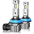 rimthin H11 Bulbs, H8 H9 Fog Light Cool White Light Bulbs, IP67 Waterproof, Pack of 2