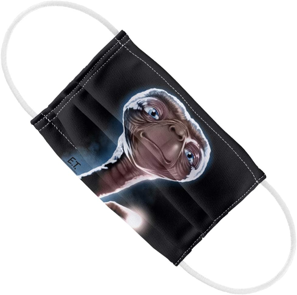 E.T.: The Extra-Terrestrial Kids Portrait 1-Ply Reusable Face Mask ...