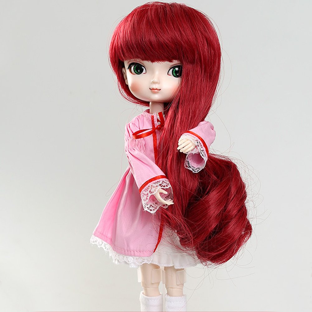 doll with red curly hair