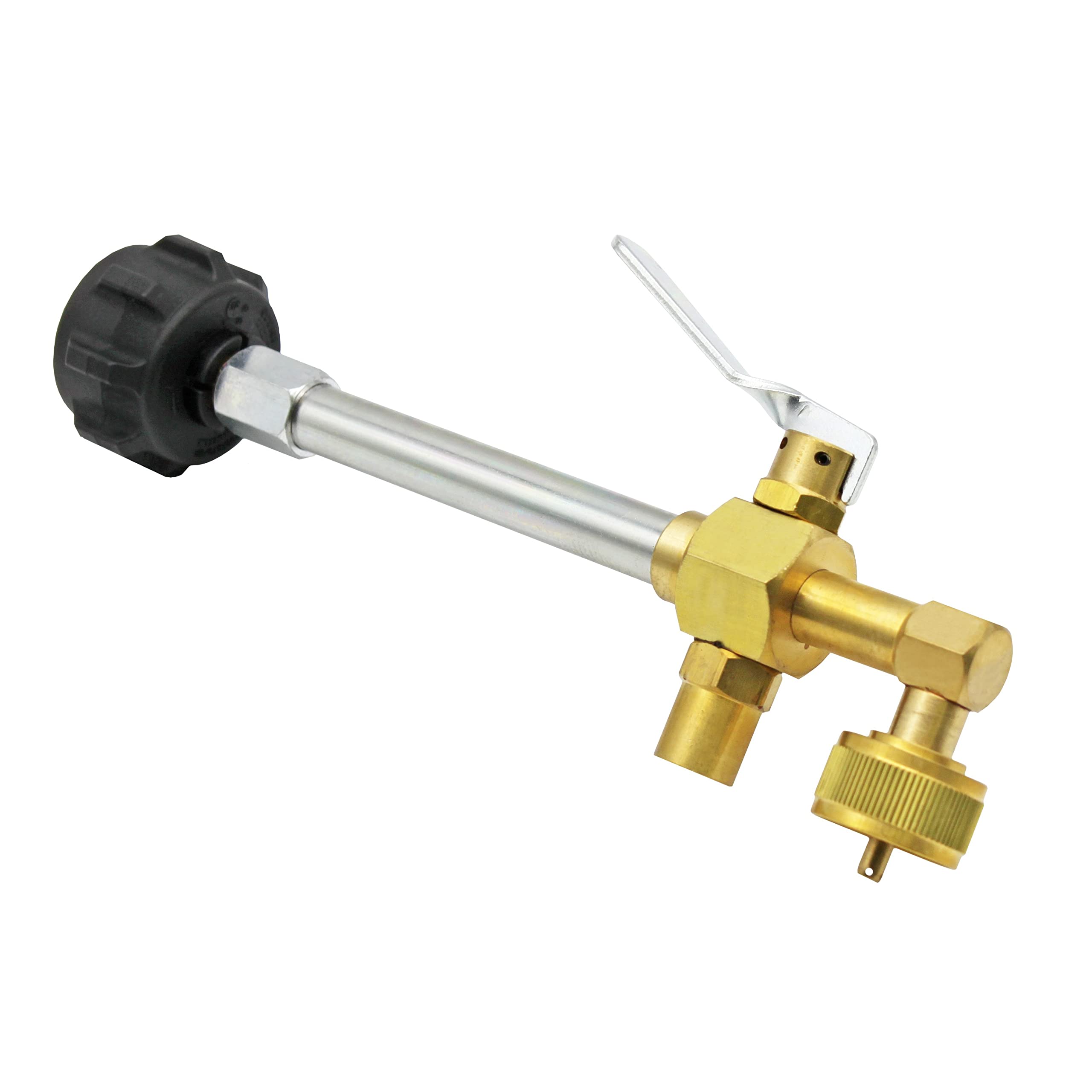 Photo 1 of Flame King Propane Refill Fitting Adapter Valve for 1LB Camping Refillable Tank Cylinders