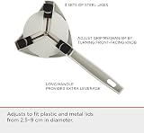 Kuhn Rikon Jar Opener with 3 Steel Grippers Long Handle view 5