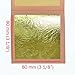 Barnabas Blattgold: Genuine Gold Leaf, 23k, 25 Sheets, 3-1/8 inches Booklet (Loose Leaf)