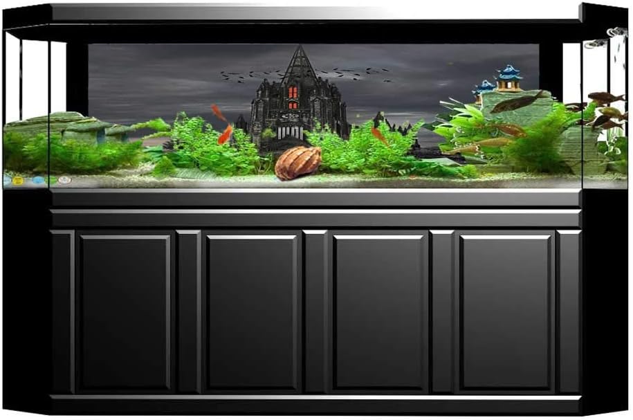 gothic fish tank decorations