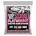 Ernie Ball Super Slinky Flatwound Bass Guitar Strings, 45-100 Gauge (P02814)