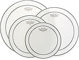 Remo Pinstripe Coated 4-piece Tom Pack