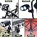 Massun Barbecue Grill Light with 10 Super Bright LED Lights Powerful LED BBQ Light 360° Rotation Battery for Any Gas/Charcoal/Electric Grill