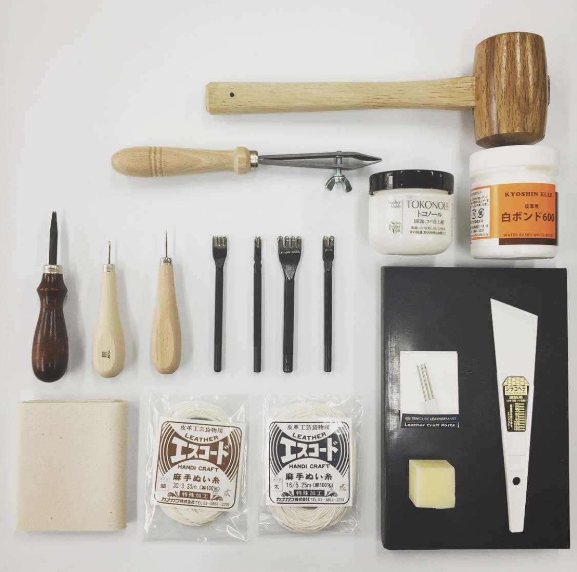Leather Craft Complete Kit (japan import)