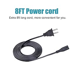 8ft Power Cord Replacement for Sony HT-S40R S100F