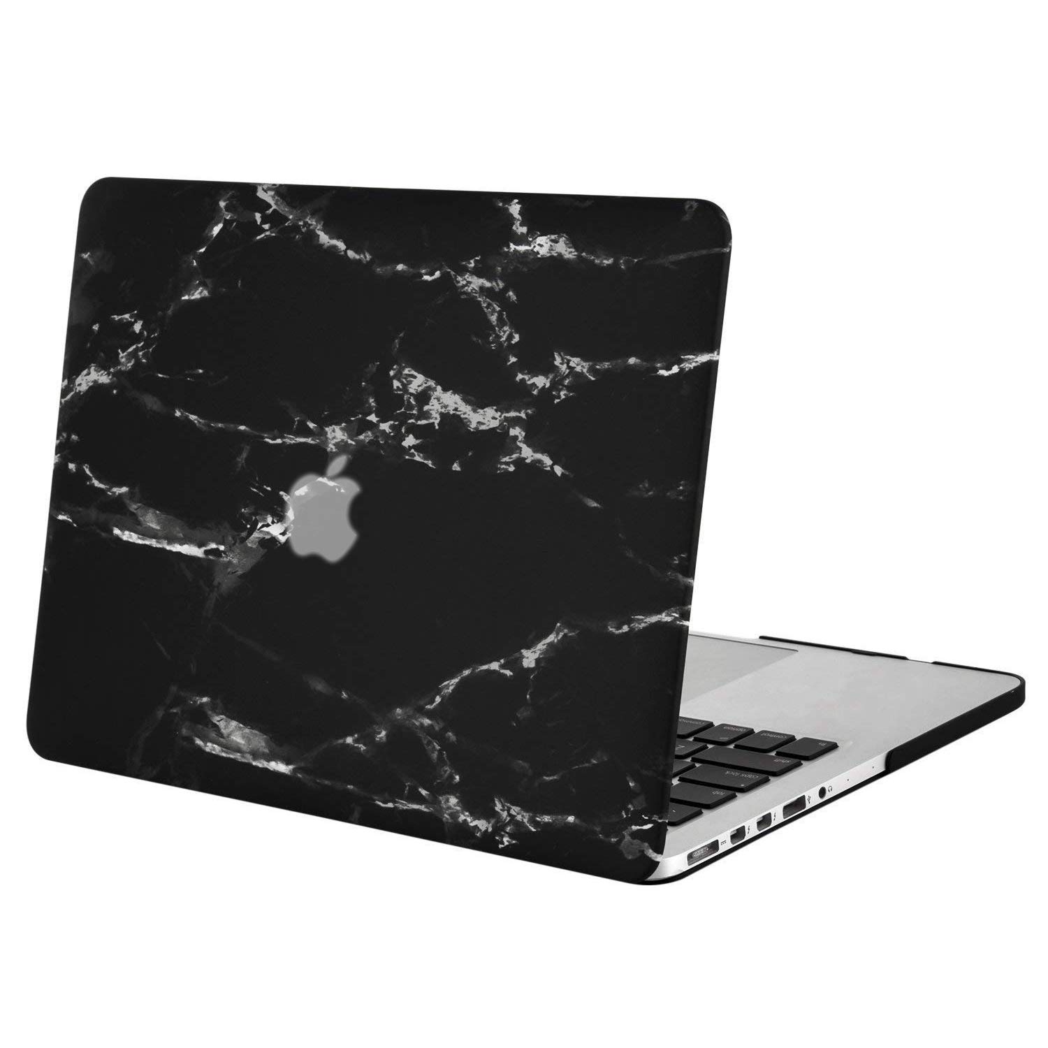 Mosiso Plastic Pattern Hard Shell Case Cover Only Compatible With Older Version Macbook Pro Retina 13 Inch Model A1502 A1425 Release 15 End 12 Black Marble Buy Online In Aruba