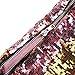 Tinksky Double Color Sequins Waist Bag Casual Outdoor Sports Bag (Gold + Pink)